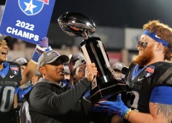 Boise State defensive tackle Scott Matlock