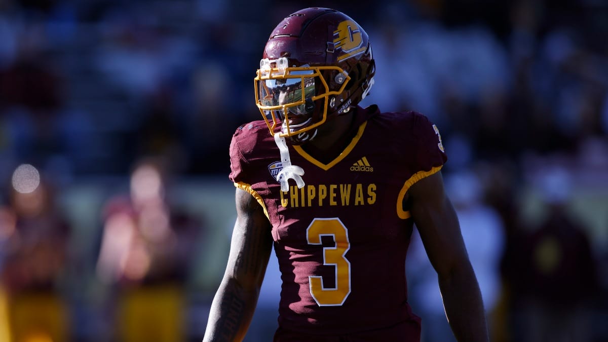 Central Michigan defensive back Trey Jones