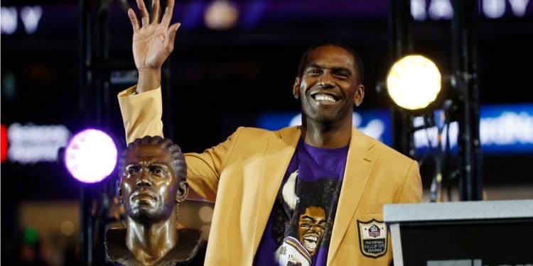 Former Minnesota Vikings wide receiver Randy Moss