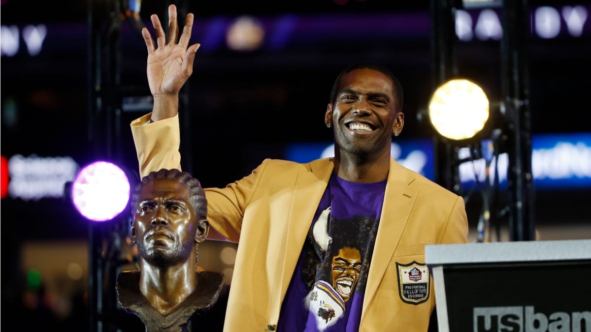 Former Minnesota Vikings wide receiver Randy Moss