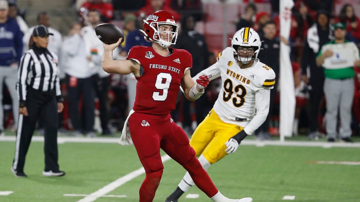 Fresno State quarterback Jake Haener