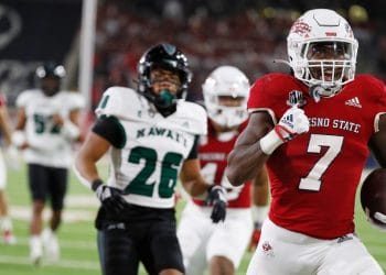 Fresno State running back Jordan Mims