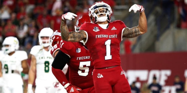 Fresno State wide receiver Nikko Remigio