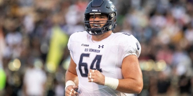 Old Dominion offensive lineman Nick Saldiveri