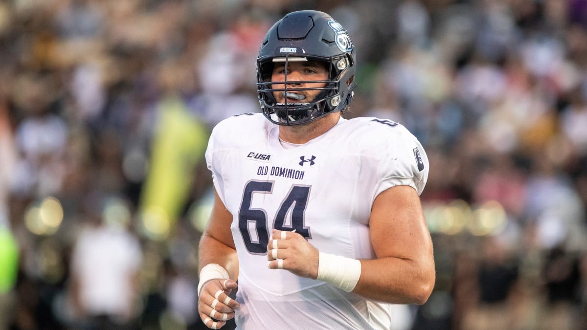 Old Dominion offensive lineman Nick Saldiveri
