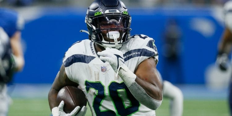 Seattle Seahawks running back Rashaad Penny