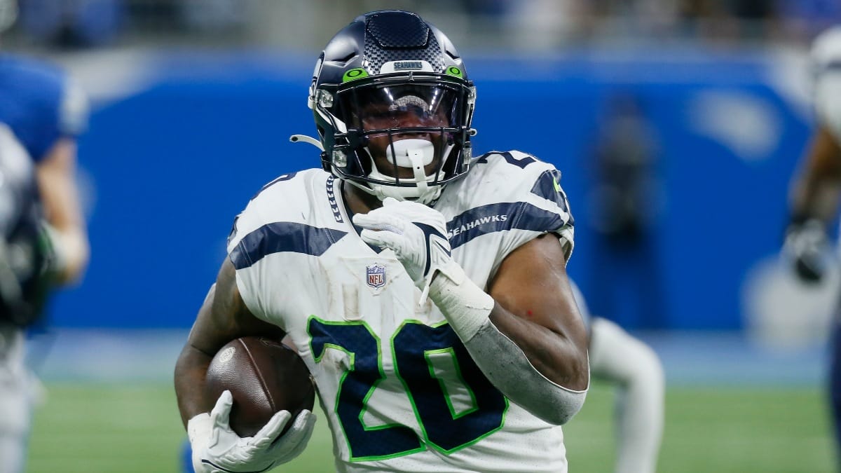 Seattle Seahawks running back Rashaad Penny