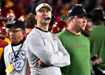 USC coach Lincoln Riley