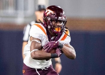 Virginia Tech running back Keshawn King
