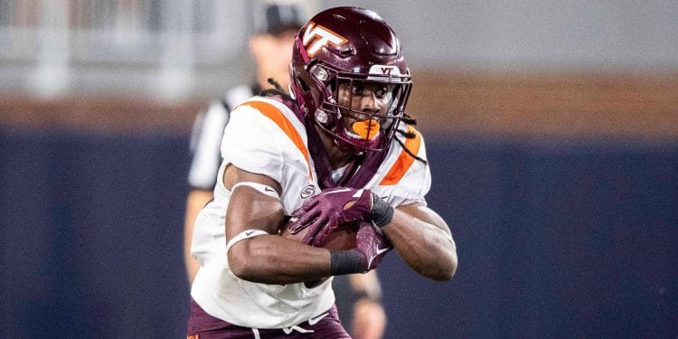 Virginia Tech running back Keshawn King