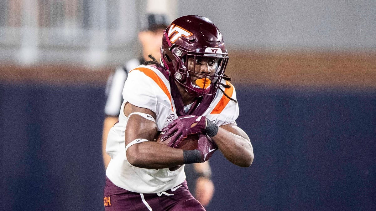 Virginia Tech running back Keshawn King