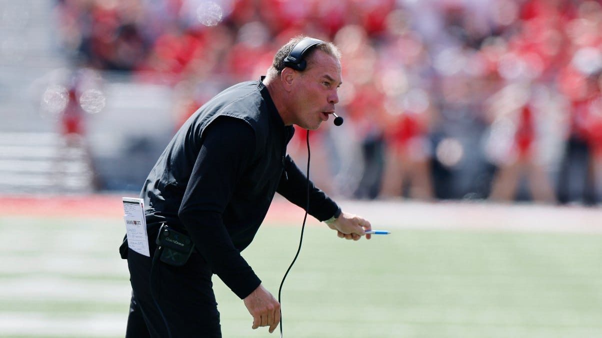 Arkansas State head coach Butch Jones