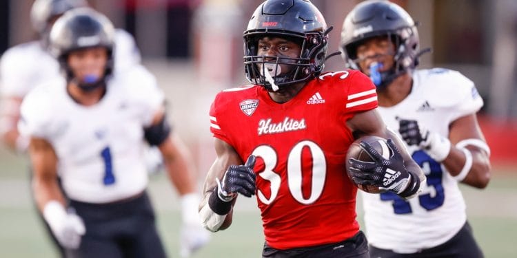 Northern Illinois Huskies running back Harrison Waylee