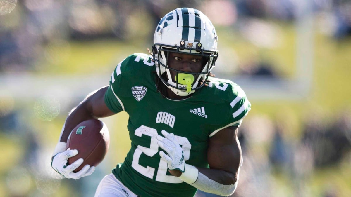 Ohio Bobcats running back Sieh Bangura