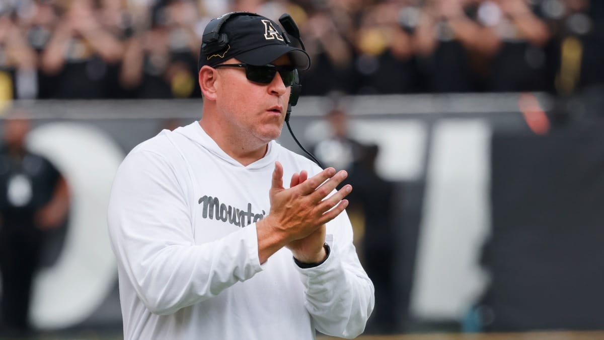 Appalachian State head coach Shawn Clark