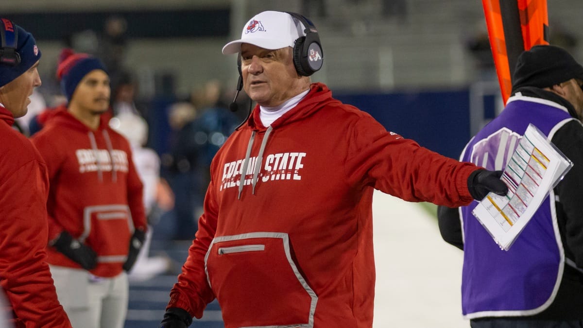 Fresno State head coach Jeff Tedford
