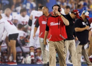 Miami (Ohio) head coach Chuck Martin