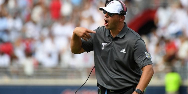 Troy head coach Jon Sumrall