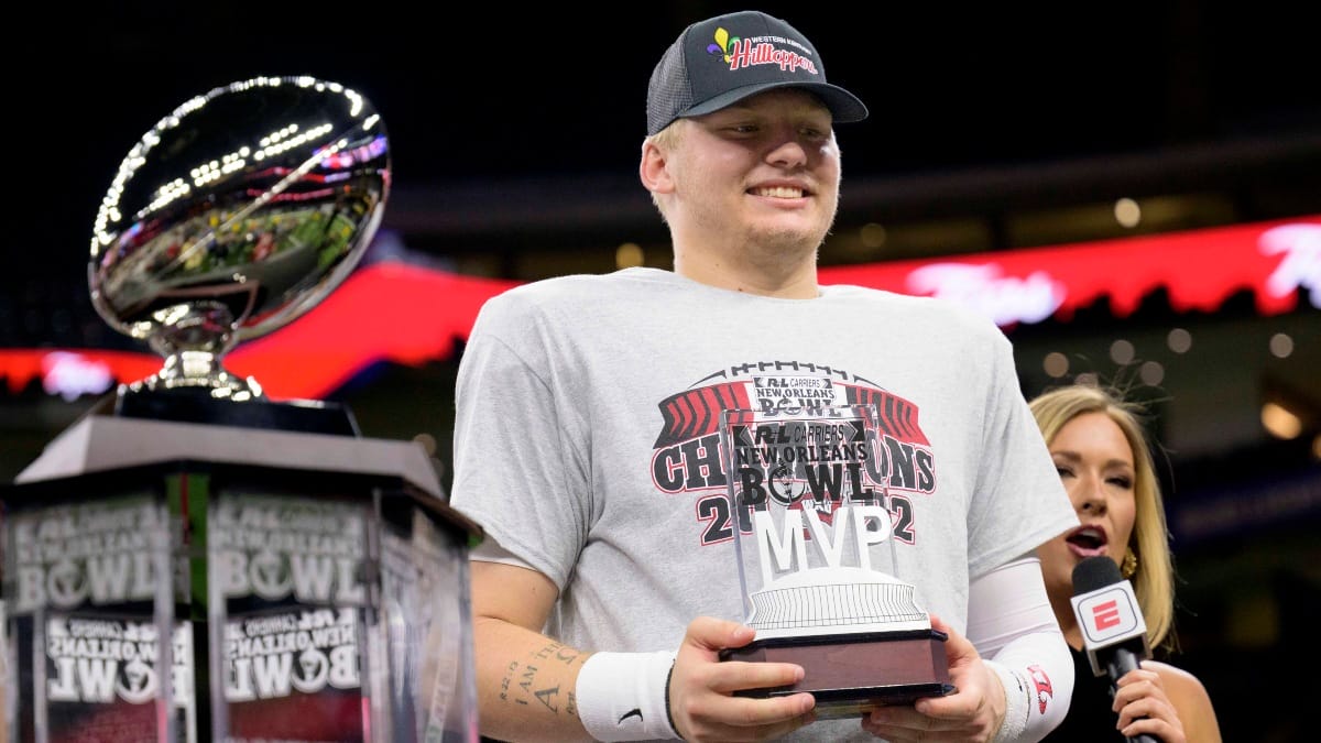 Western Kentucky quarterback Austin Reed