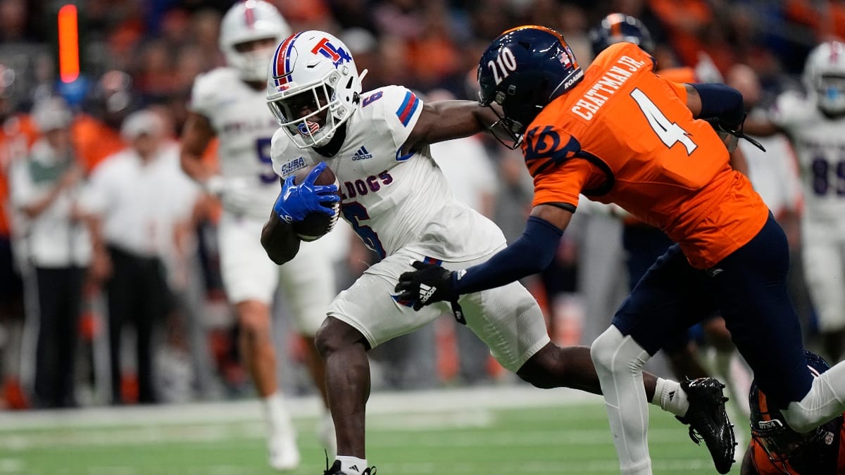Louisiana Tech wide receiver Smoke Harris
