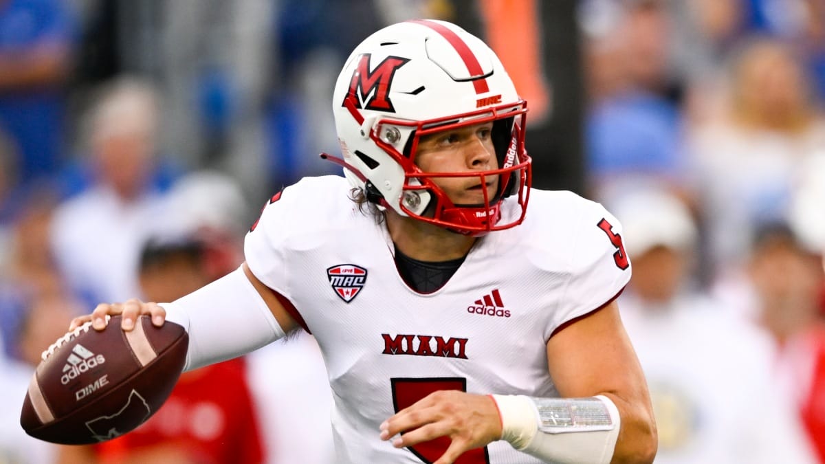 Miami Ohio quarterback Brett Gabbert