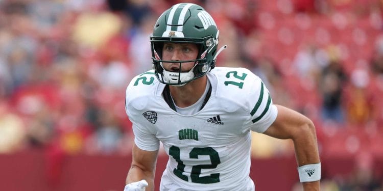 Ohio wide receiver Sam Wiglusz