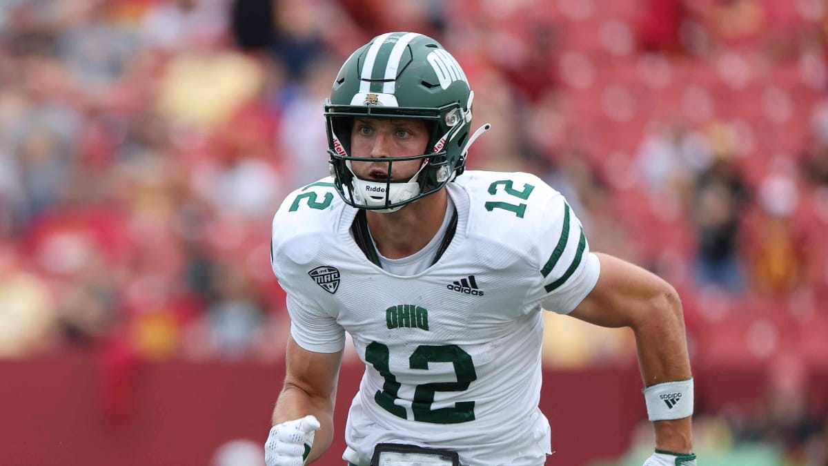 Ohio wide receiver Sam Wiglusz