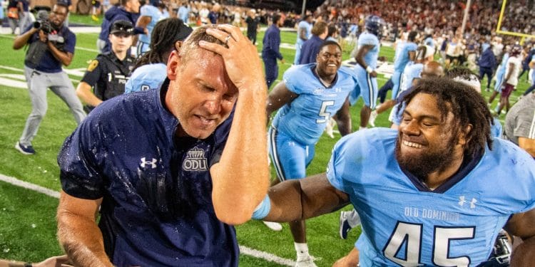 Old Dominion coach Ricky Rahne