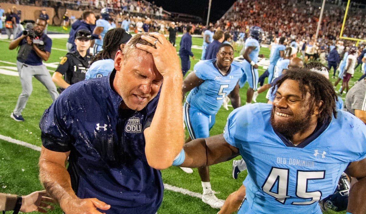 Old Dominion coach Ricky Rahne