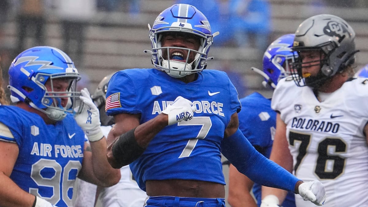 Air Force Falcons safety Trey Taylor