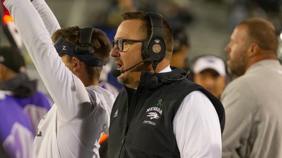 Nevada head coach Ken Wilson