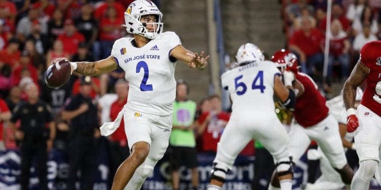 San Jose State quarterback Chevan Cordeiro