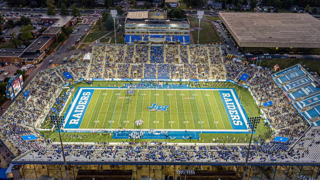 Middle Tennessee’s Johnny “Red” Floyd Stadium