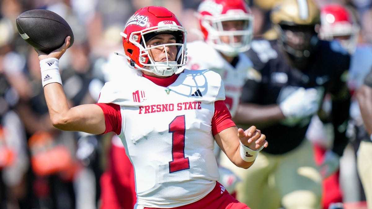 Fresno State quarterback Mikey Keene