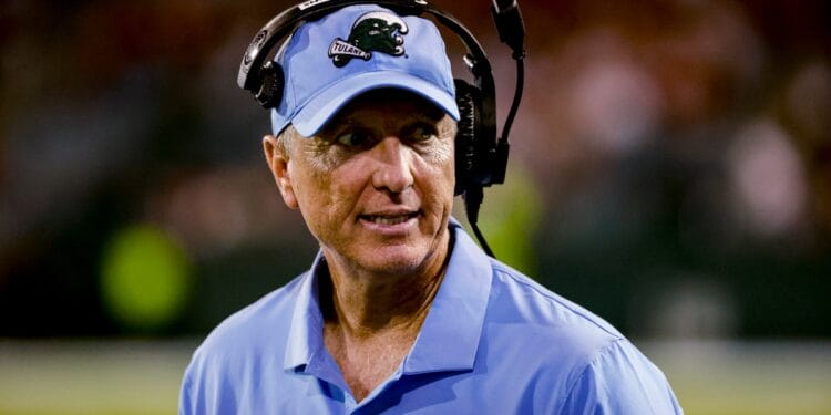 Tulane coach Willie Fritz