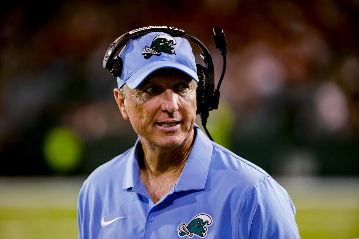 Tulane coach Willie Fritz