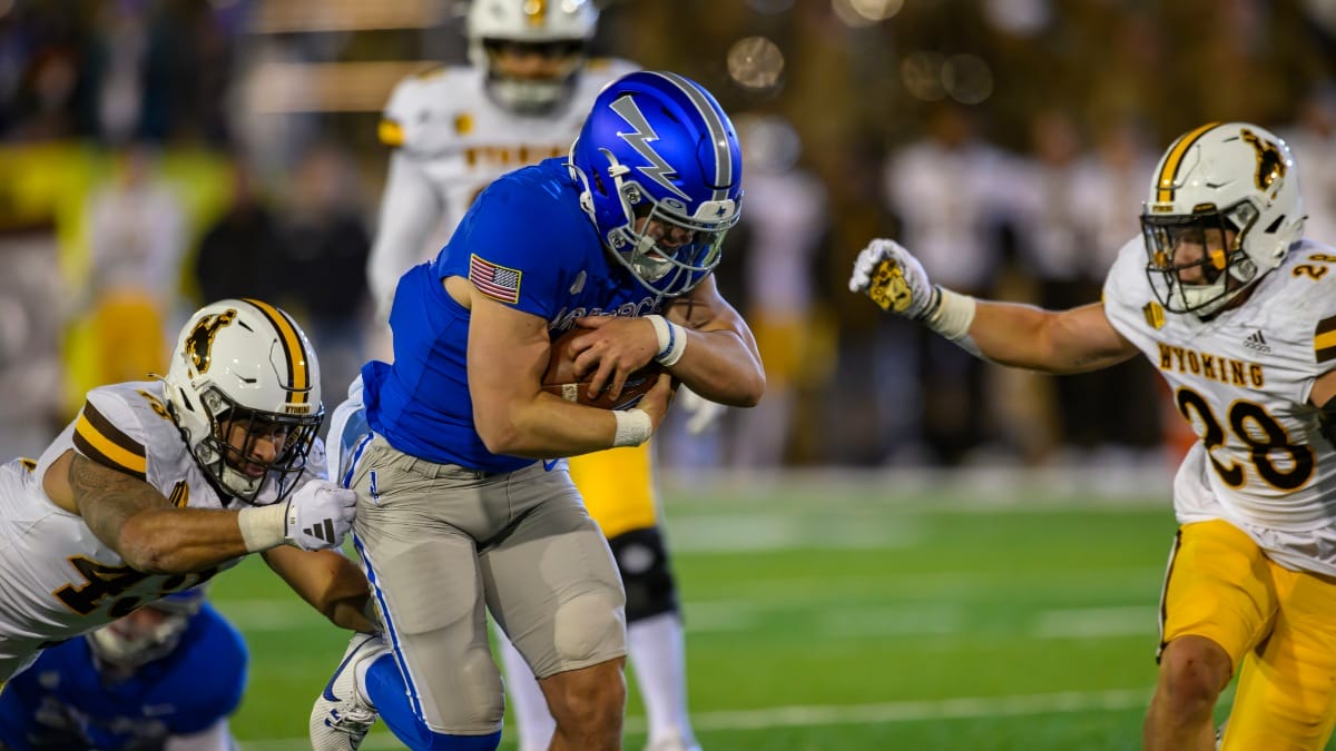 Air Force quarterback Jensen Jones