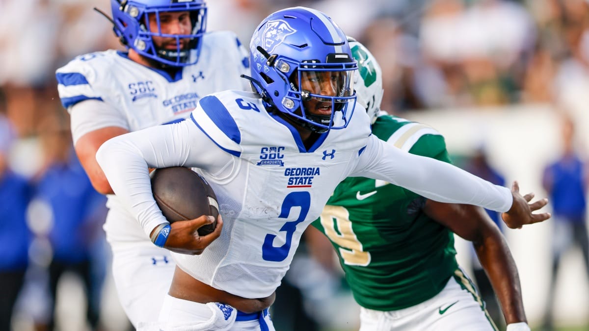 Georgia State Panthers quarterback Darren Grainger