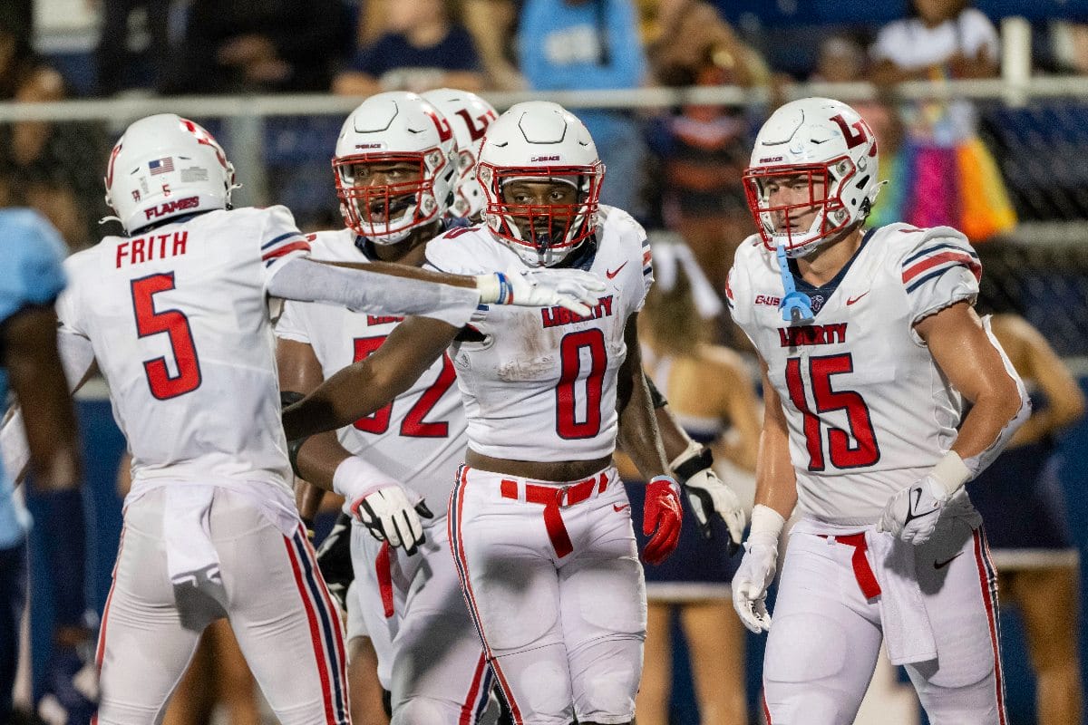 Liberty running back Billy Lucas