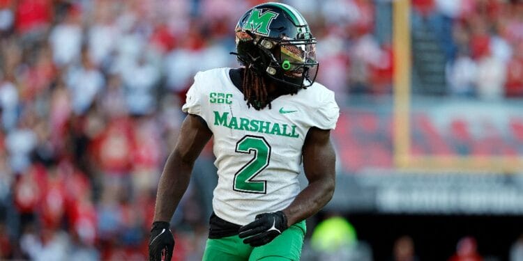 Marshall wide receiver Jayden Harrison
