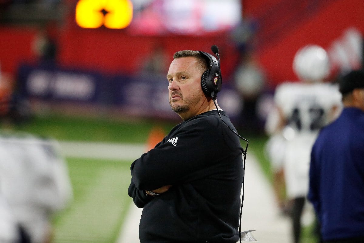 Nevada coach Ken Wilson