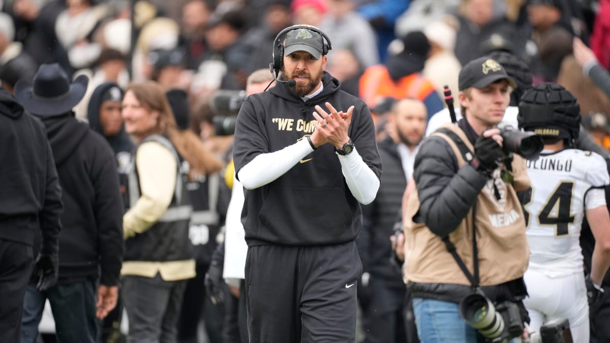 Colorado offensive coordinator Sean Lewis