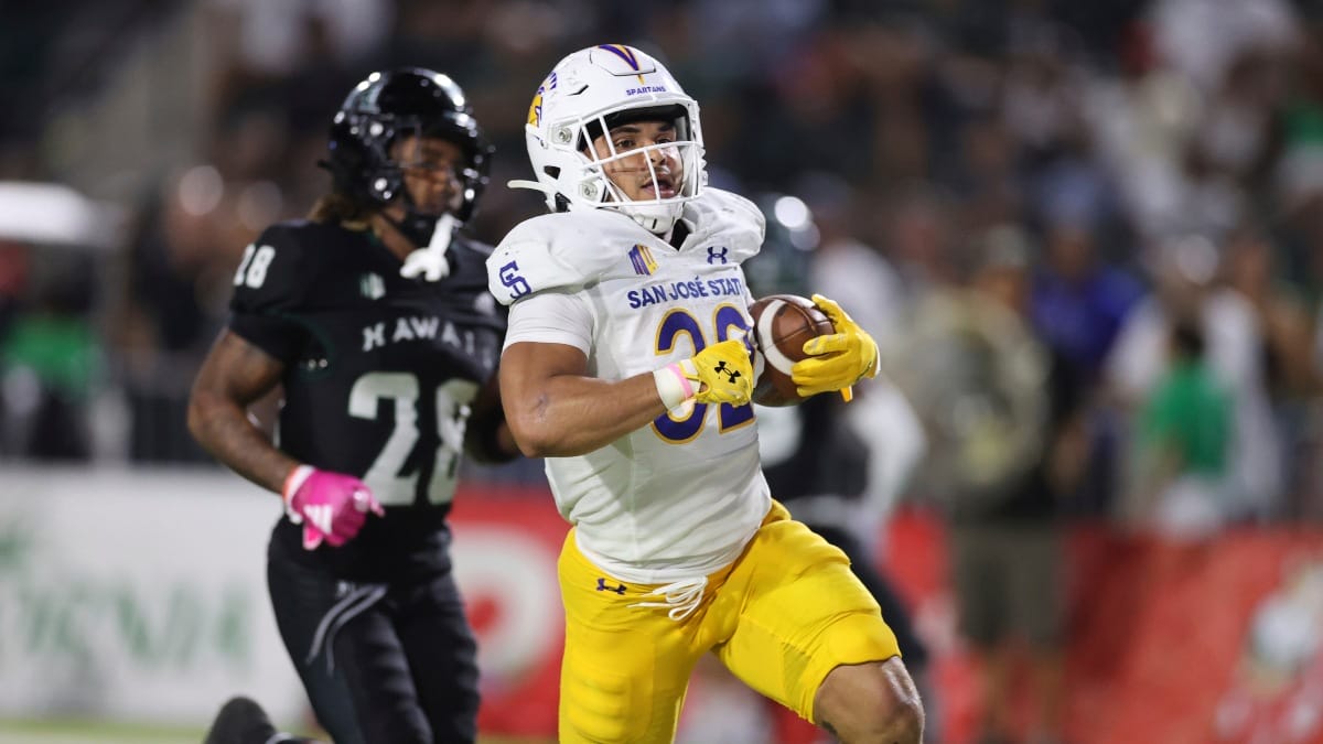 San Jose State running back Kairee Robinson