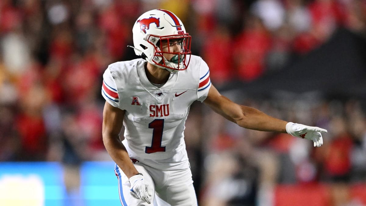 Southern Methodist wide receiver Jordan Kerley