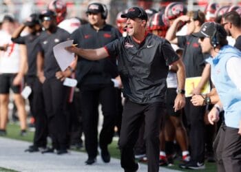 Western Kentucky head coach Tyson Helton