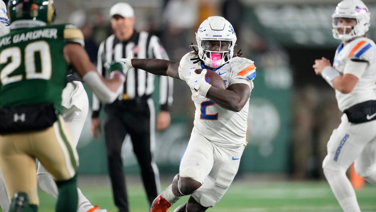 Boise State running back Ashton Jeanty