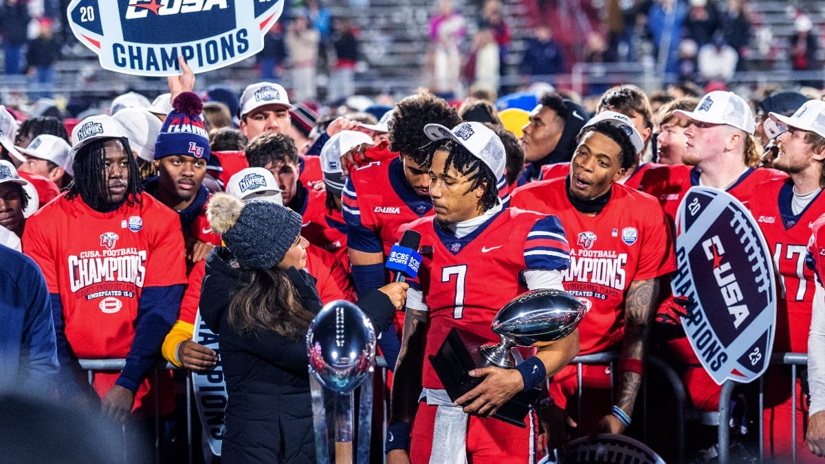 Liberty quarterback Kaidon Salter