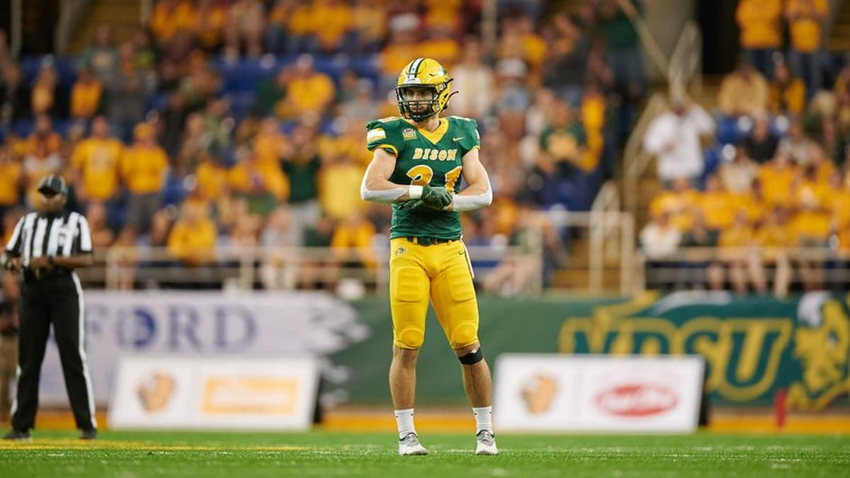 NDSU safety Cole Wisniewski