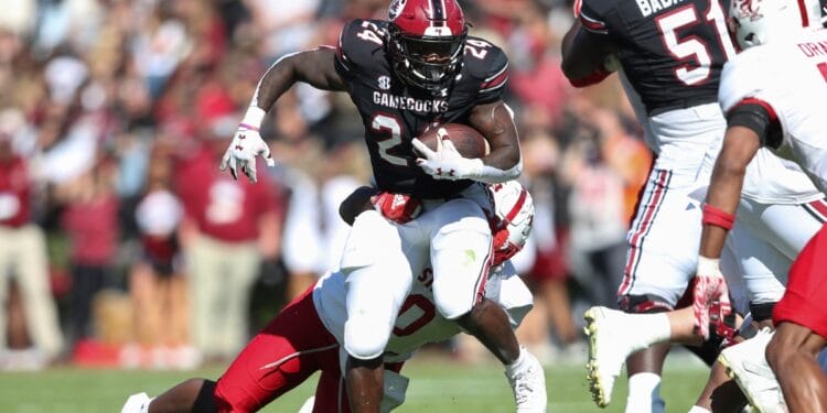 South Carolina running back Mario Anderson