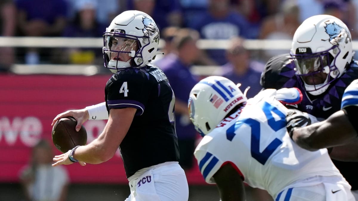 TCU quarterback Chandler Morris